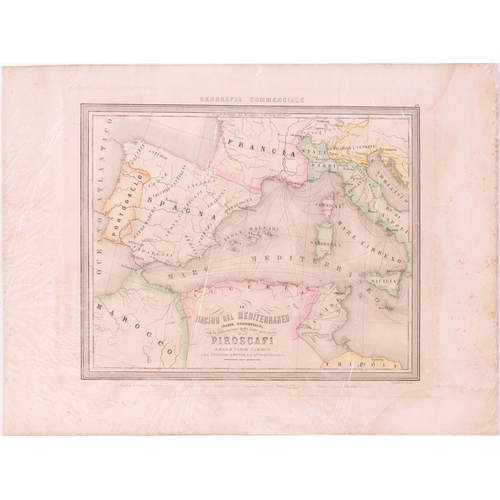 128 - After Nicolas de Fer, Map of Western Europe and North West Africa, titled 'Mer Du Nord. D'Afrique Si... 