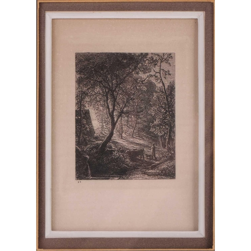 145 - Samuel Palmer (1805 - 1881), The Herdsman’s Cottage, second state, initialed in pencil SP, Alexander... 