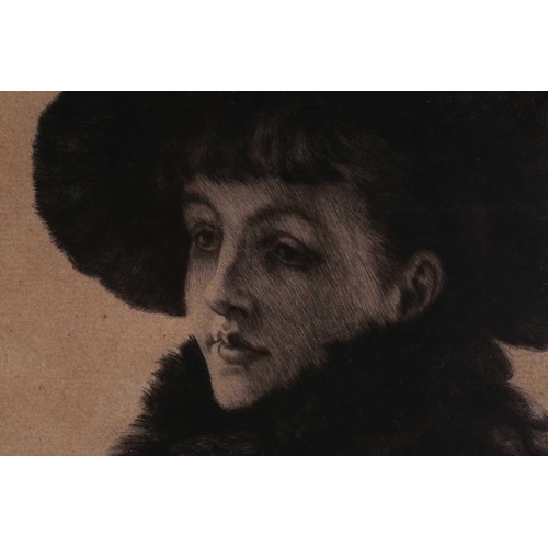 176 - James Jacques Joseph Tissot (1836 – 1902), Mavourneen (known as Portrait of Kathleen Newton), origin... 