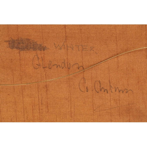 22 - † Maurice Canning Wilks (1910 - 1984), 'Winter, Glendurn (sic.) Co. Antrim', signed, inscribed on th... 