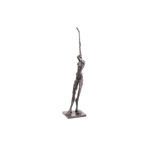 344 - † Carol Peace (b.1970), 'Dancer VII', bronze, labelled under the base, 71.5 cm high