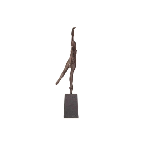 349 - † Tom Merrifield (1933-2021), 'Marguerite', signed, numbered 82/150, bronze on a bronze base, with a... 