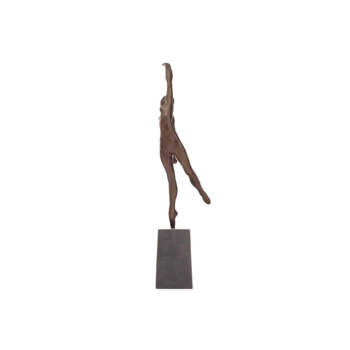 349 - † Tom Merrifield (1933-2021), 'Marguerite', signed, numbered 82/150, bronze on a bronze base, with a... 