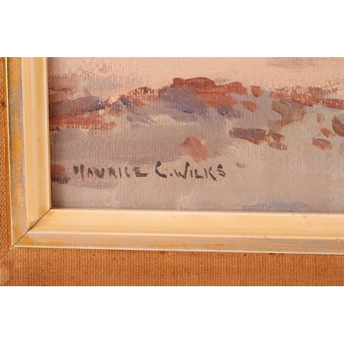 39 - † Maurice Canning Wilks (1910 - 1984), 'At Rossglass, Near Tyrella, Co. Down', signed, inscribed on ... 