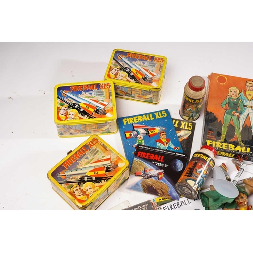 420 - A collection of 1960s and later toys, largely relating to Fireball XL5, some in original boxes, to i... 