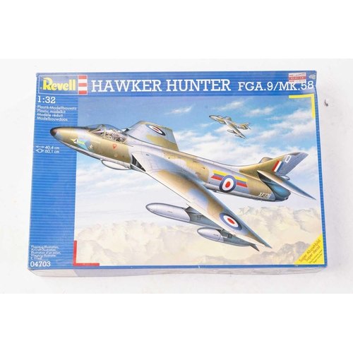 427 - Three boxed Revell model aeroplane kits, apparently unbuilt, numbered 04703, 04634 and 04595, togeth... 