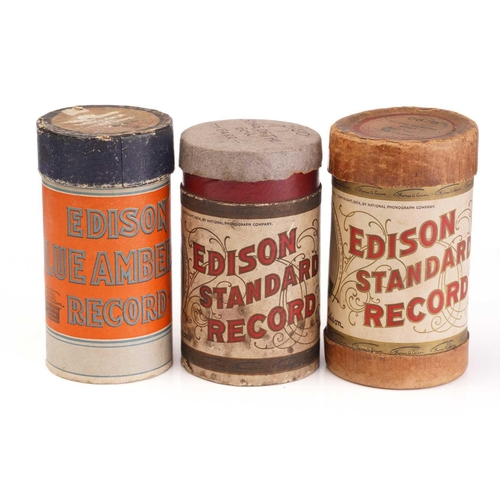 468 - An Edison Gem Phonograph, serial number 294960C, with Combination Model K soundbox (no horn), an Edi... 