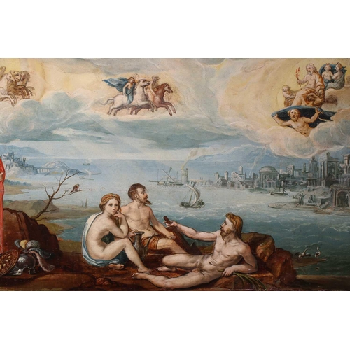 47 - Attributed to Giovanni Larciani (active 1484-1527), Scene depicting The Judgement of Paris, circa 15... 