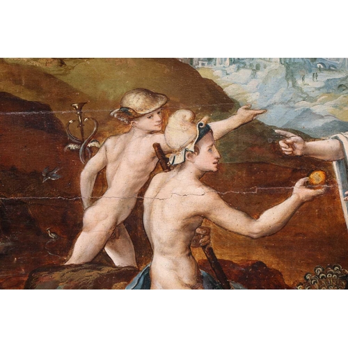 47 - Attributed to Giovanni Larciani (active 1484-1527), Scene depicting The Judgement of Paris, circa 15... 