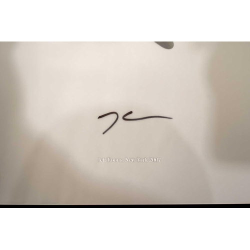 477 - Holzwarth, Hans Werner (editor): 'Jeff Koons' limited edition 133/1600 signed by Jeff Koons, publ. T... 