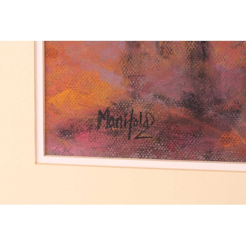 5 - † Debra Manifold (1961 - 2002), A theatre lobby, pastel on paper, signed, framed and mounted, 46 x 5... 