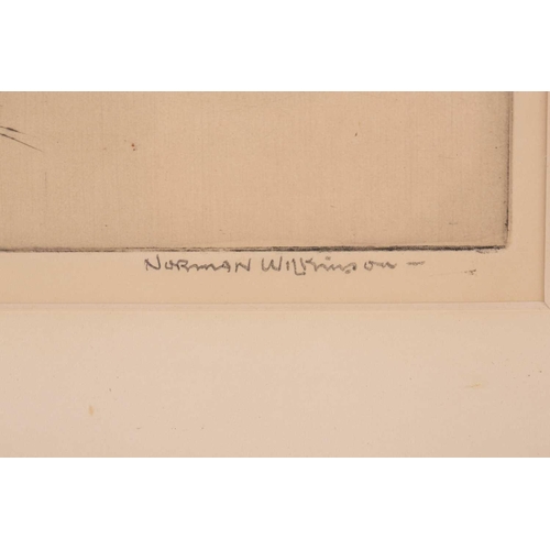 87 - † Norman Wilkinson (1878-1971), 'Single Handed', signed in pencil, title label on the reverse, drypo... 