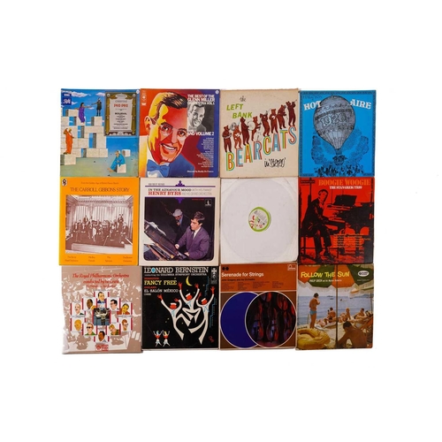 325 - 32 Orchestral and Big Band vinyl records, including Max Jaffa his orchestra and Trio - Gypsy Magic, ... 