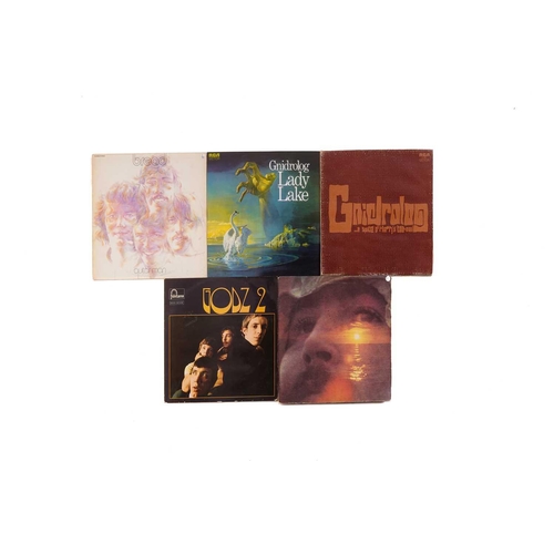 328 - 5 Prog Rock vinyl records, including David Crosby - If I Could Only Remember My Name, The Godz II, B... 