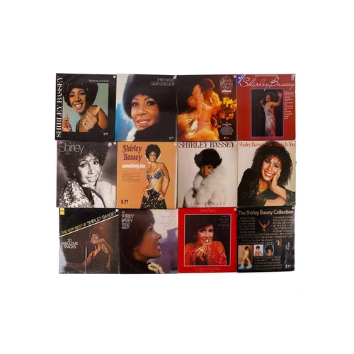 336 - Shirley Bassey: 37 vinyl records including Good Bad But Beautiful; Something Else; Nobody Does It Li... 