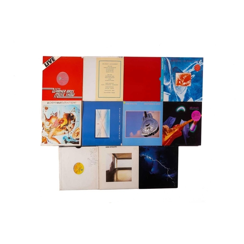 337 - Dire Straits: 14 vinyl records, including Alchemy dIRE sTRAITS Live (x3); Live The Warner Bros. Musi... 