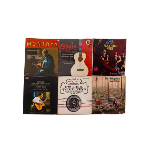 338 - 31 Spanish Guitar/Spanish vinyl records including The Sandpipers - Spanish Album, Rodrigo Aranjuez -... 