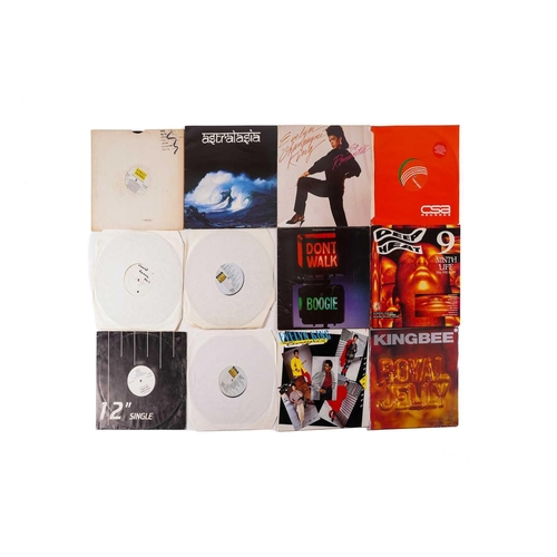 342 - 27 Electronic/Dance vinyl LPs, including D.A. Williams - Make You Happy, Nat Augusting - Too Busy Th... 