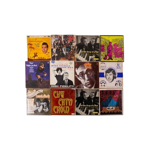 368 - Approximately 250 TV and Comedy vinyl LPs including titles such as Monty Python, The Goon Show, Hanc... 