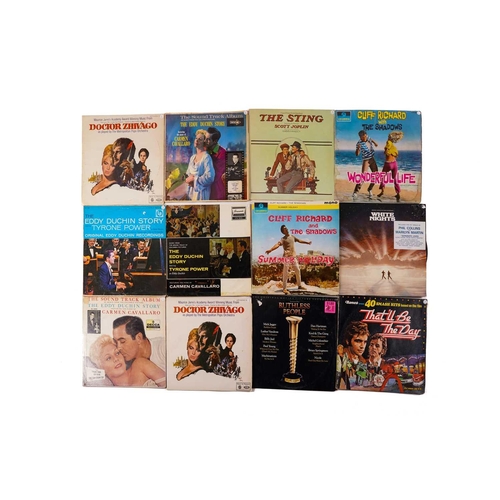 373 - Approximately 220 Film and TV vinyl LPs including soundtracks from titles such as 2001 Space Oddysy,... 