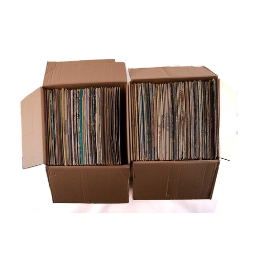 385 - A large collection of empty vinyl cover sleeves including Stevie Wonder - Talking Book, Billy Connol... 