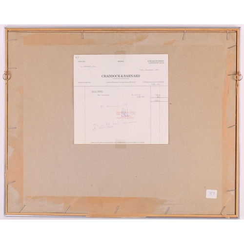 151 - Felix Buhot (1847 – 1898), Une Matinee D’Hiver Au Quai de L’Hotel Dieu, signed within the plate, Bou... 