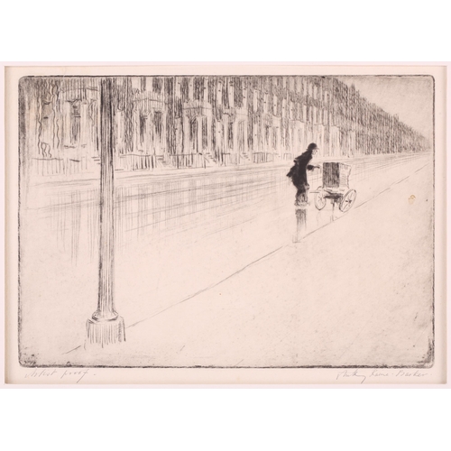 152 - A collection of etchings and engravings comprising - Anthony Raine – Barker (1880 - 1963) The Barrel... 