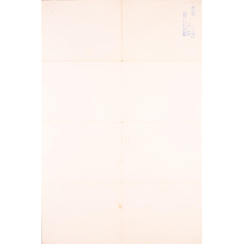 415 - Seven original quad film posters, comprising 'Prudence and the Pill 1968' (69 cm x 104 cm), 'Groupie... 