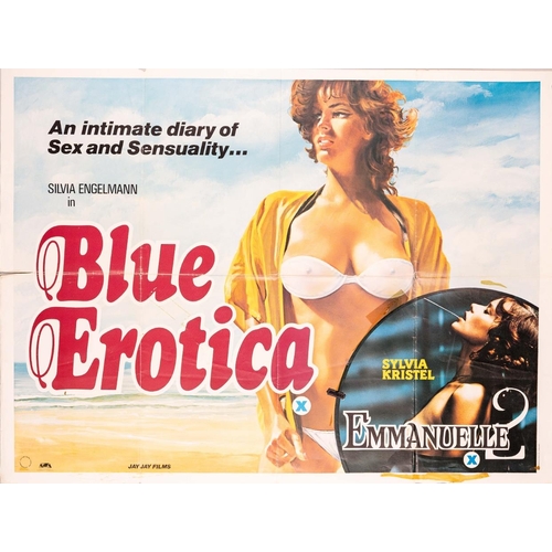 415 - Seven original quad film posters, comprising 'Prudence and the Pill 1968' (69 cm x 104 cm), 'Groupie... 