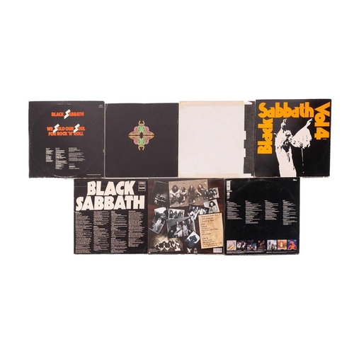 103 - Black Sabbath: thirty original vinyl LPs comprising 