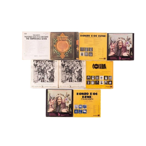 109 - The Bonzo Dog Doo-Dah Band: ten original vinyl LPs comprising three 