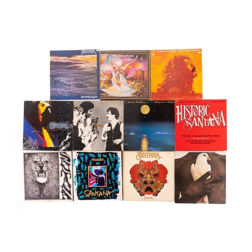 11 - Santana: twenty-three original vinyl LPs comprising 