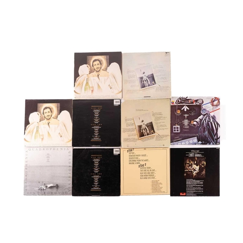 17 - The Who: ten original vinyl LPs comprising 