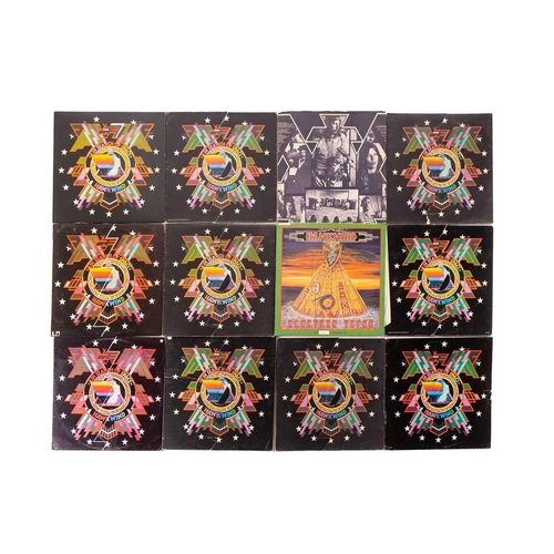 22 - Hawkwind: eighteen original vinyl LPs comprising two signed copies of 