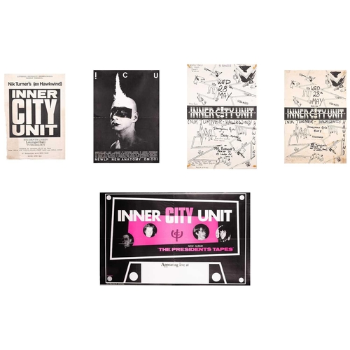 263 - Inner City Unit: thirty-three original concert posters for 