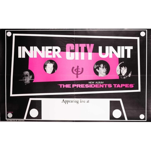 263 - Inner City Unit: thirty-three original concert posters for 