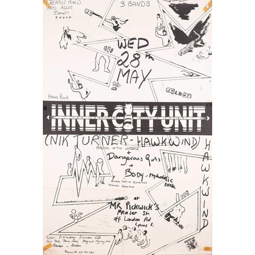 263 - Inner City Unit: thirty-three original concert posters for 