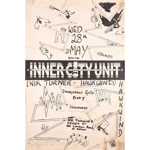 263 - Inner City Unit: thirty-three original concert posters for 