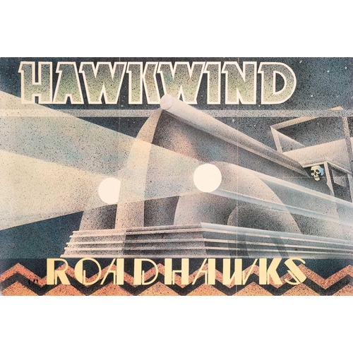 264 - Hawkwind: thirty-two original posters comprising thirteen 