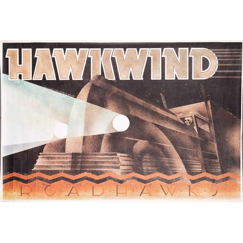 264 - Hawkwind: thirty-two original posters comprising thirteen 