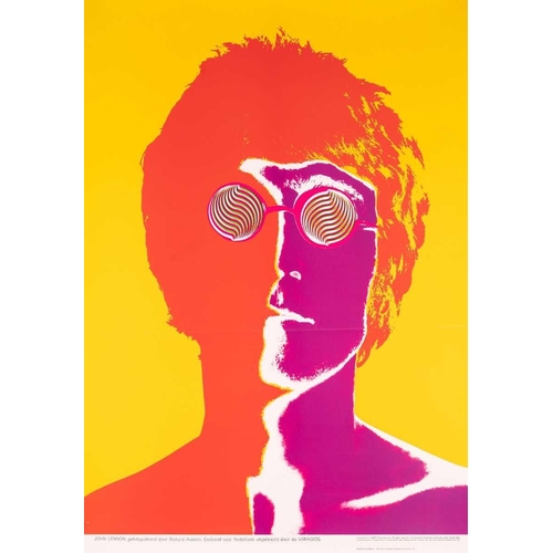 269 - The Beatles: A set of four Richard Avedon psychedelic posters from a Dutch limited first edition pri... 