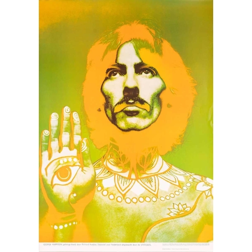 269 - The Beatles: A set of four Richard Avedon psychedelic posters from a Dutch limited first edition pri... 