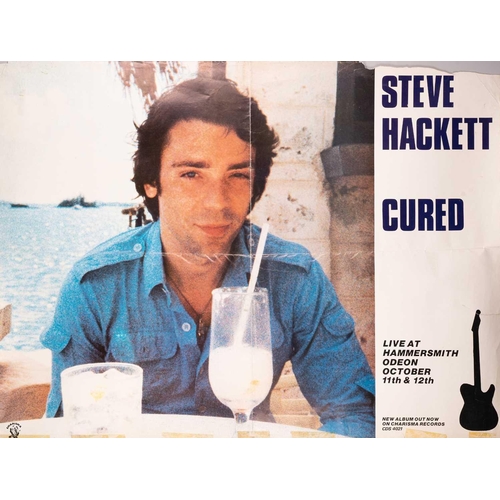 271 - Steve Hackett: four original concert posters comprising 