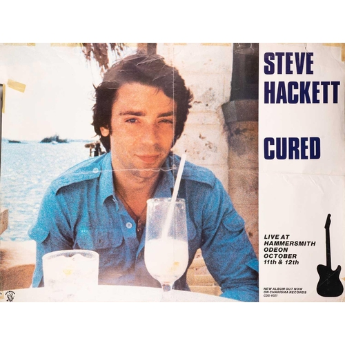 271 - Steve Hackett: four original concert posters comprising 