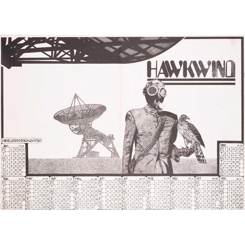 274 - Hawkwind: 20 original posters comprising 