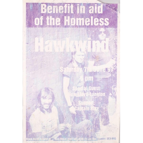 274 - Hawkwind: 20 original posters comprising 