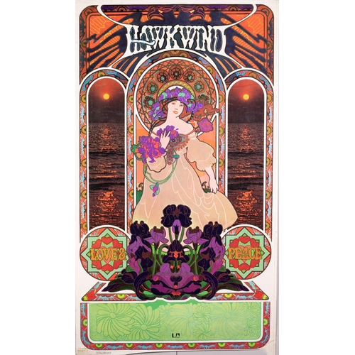 274 - Hawkwind: 20 original posters comprising 