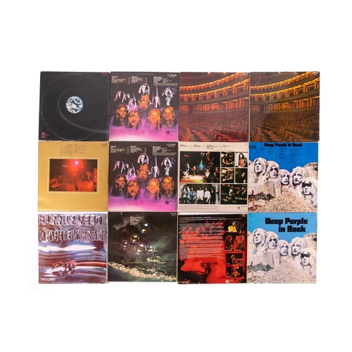 3 - Deep Purple: twelve original vinyl LPs comprising two 