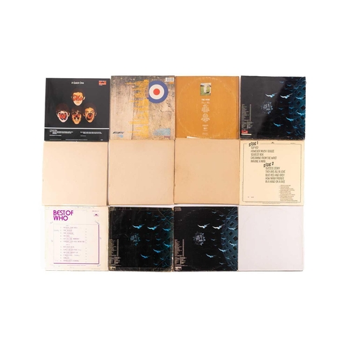 58 - The Who: twelve original vinyl LPs comprising three 