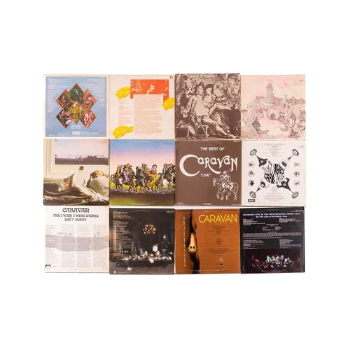 60 - Caravan: twelve original vinyl LPs comprising 